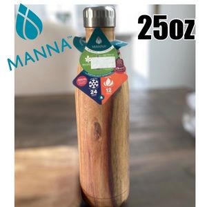 Manna 25oz Water Bottle Stainless Steel